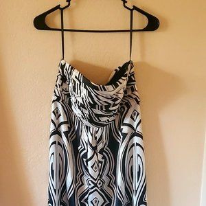 White House Black Market silk dress size 8